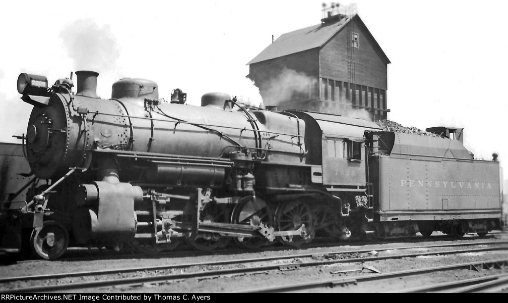 PRR 7225, H-10S, 1947